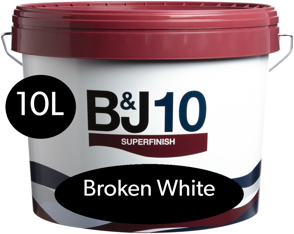 Beck & Jørgensen B&J 10 SuperFinish Broken White 10L
