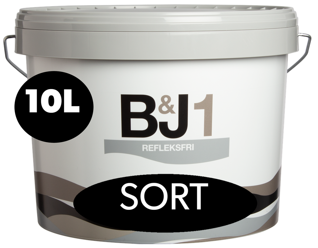Beck & Jørgensen B&J 1 Non-reflective Black 10L