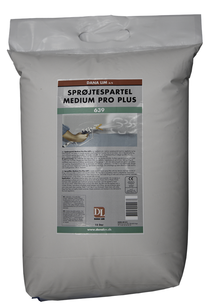DANA LIM Fibergips Sprøjtespartel 639 15L
