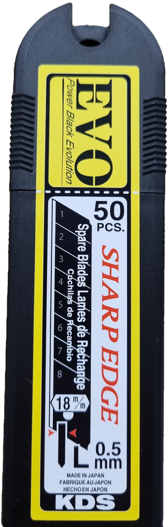 KDS EVO Spare Blades 18mm  50pcs