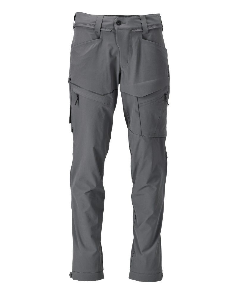 MASCOT Functional pants, ULTIMATE STRETCH, stone grey