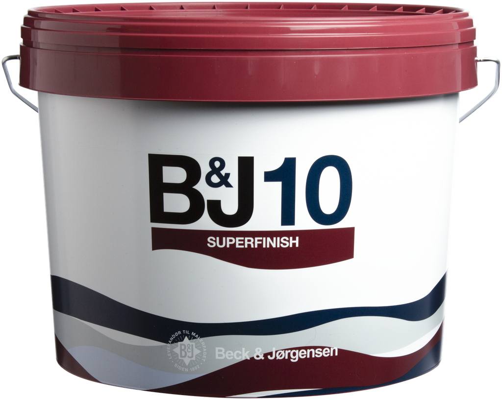 BECK & JØRGENSEN B&J 10 Superfinish Hvid/A-Base 021 9L