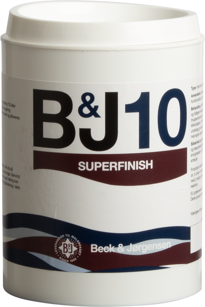 B&J 10 SuperFinish Base Hvid 0,9L