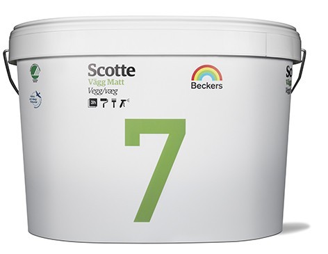 BECKERS Scotte 7 Væg Mat BASE 9L
