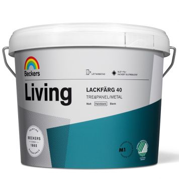 Beckers Living Halvblank Lackmaling 40 3L WHITE