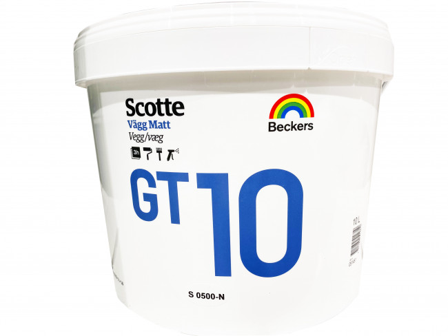 Beckers Scotte GT10 Væg Mat 10L S0500-N