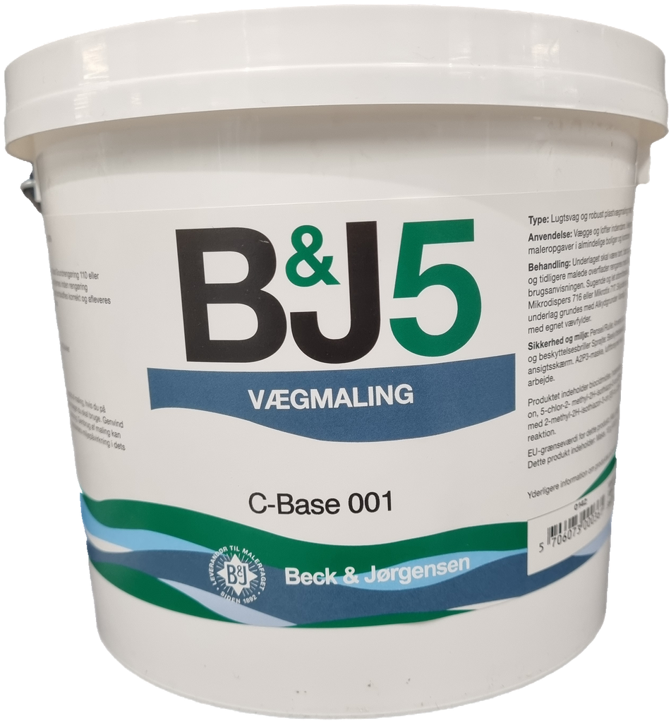 B&J 5 Vægmaling C-Base 2,7L