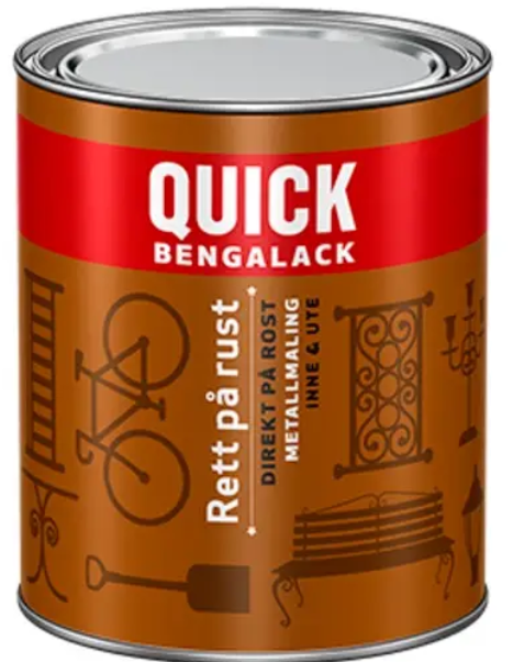 Quick Bengalack  B RETT PÅ RUST C-BASE 0,68L