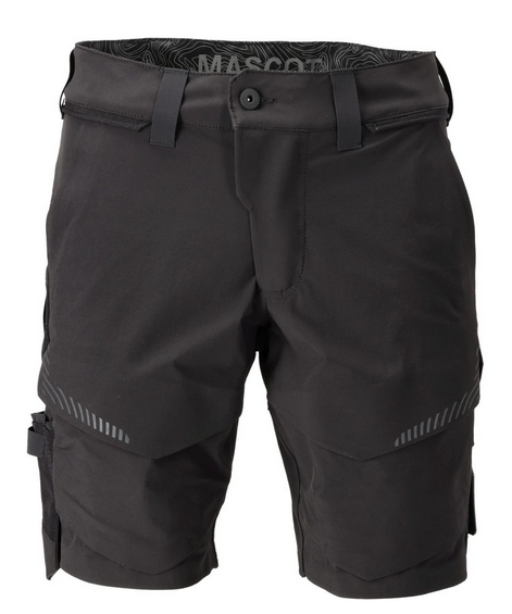 MASCOT Shorts, stretch, lav vægt, sort