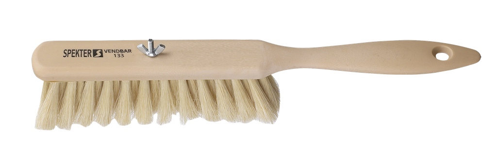 SPEKTER Støvekost vendbar, 100% naturbørster