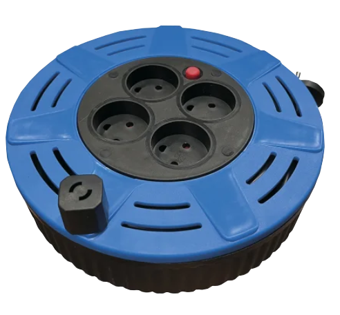 BLUE ELECTRIC Kabelrulle 10 M uden jord