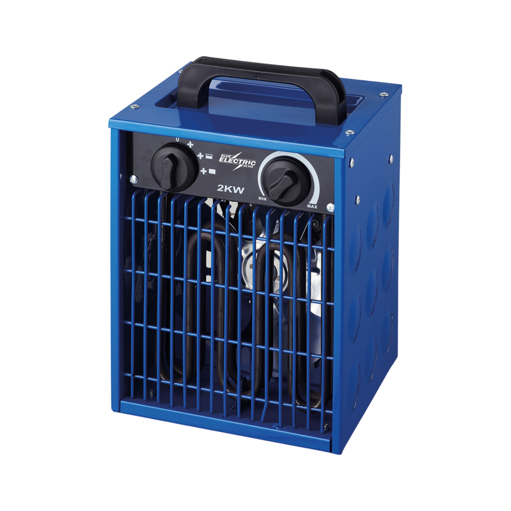 BLUE ELECTRIC Fan Heater 2kW