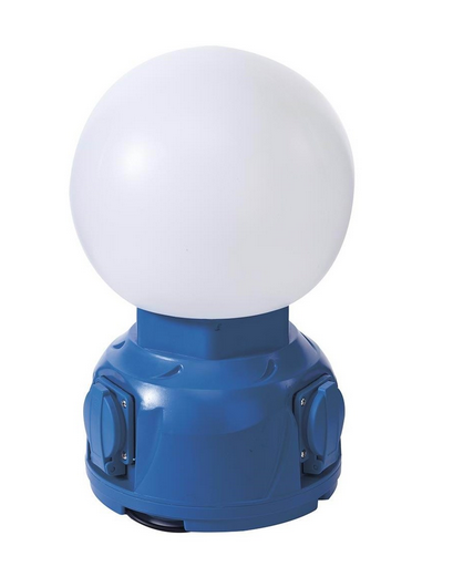 GRIPO Bulb work Lamp 20W with 2 x 230V socket