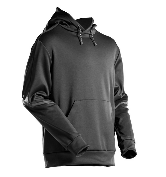 MASCOT Fleece hættetrøje, sort
