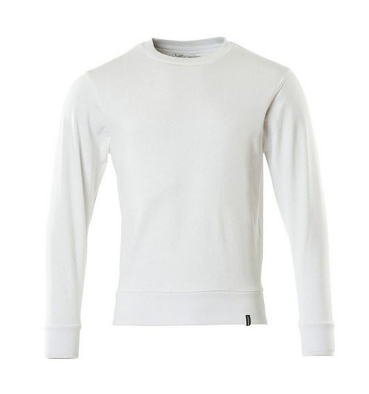 MASCOT Sweatshirt, moderne pasform, hvid