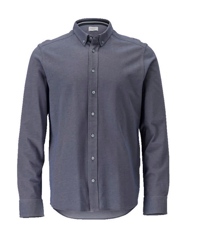 MASCOT Shirt, blue flecked