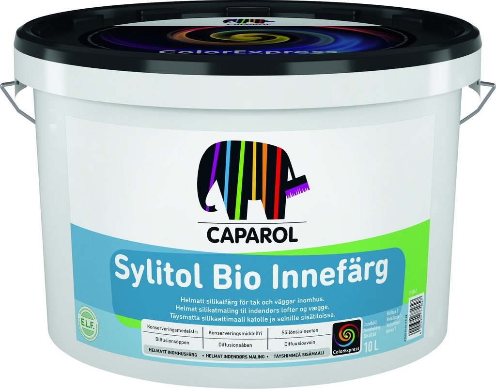 CAPAROL Sylitol Bio Innefärg Base 3 4,7L