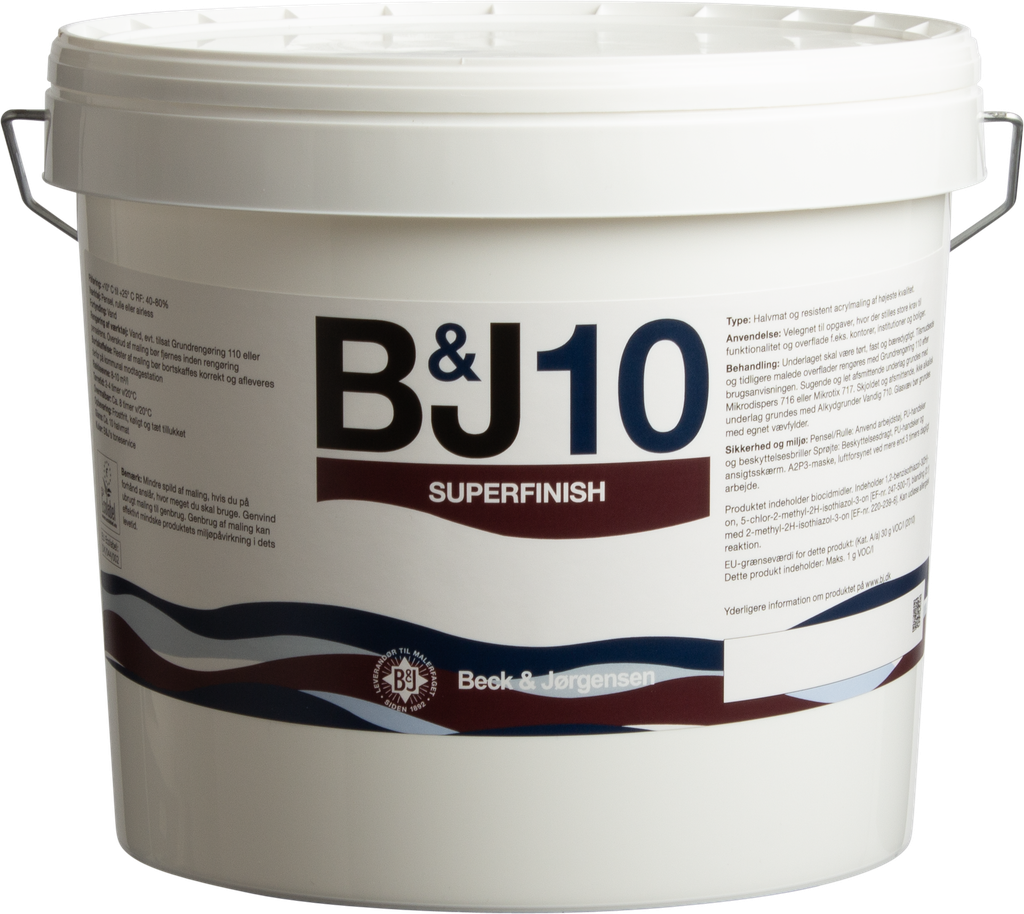 B&J 10 SuperFinish Base White 4,5L