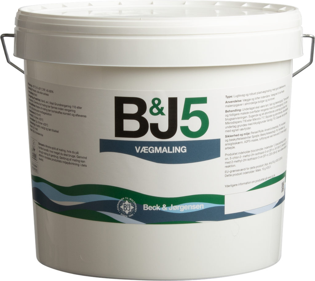 B&J 5 Base Hvid 4,5L