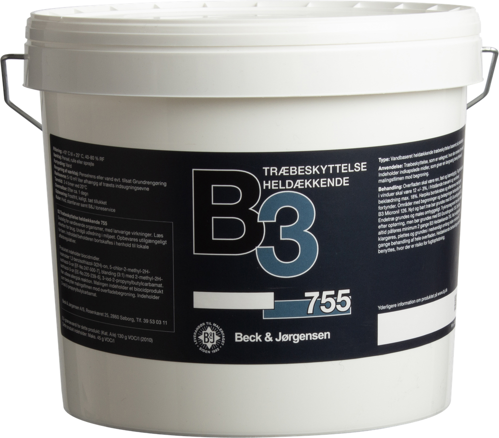 B&J 755 B3 Hvid/A-Base 4,5L