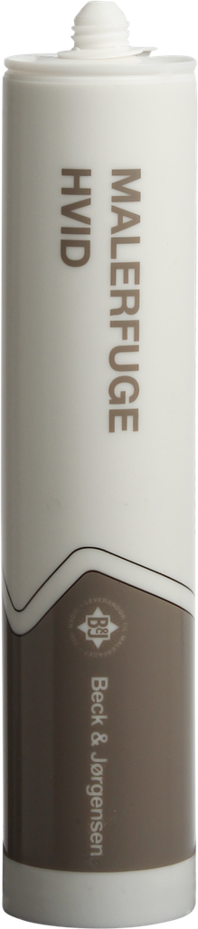 B&J Malerfuge Hvid NCS-S0500N 300ml