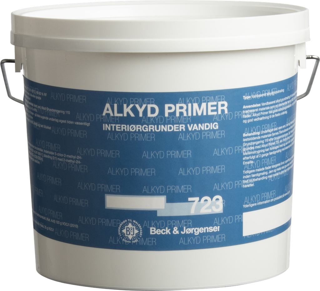 B&J Alkyd Primer 723 Hvid 3L