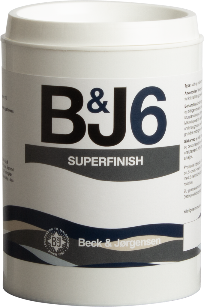 B&J 6 SuperFinish Base White 0,9 L