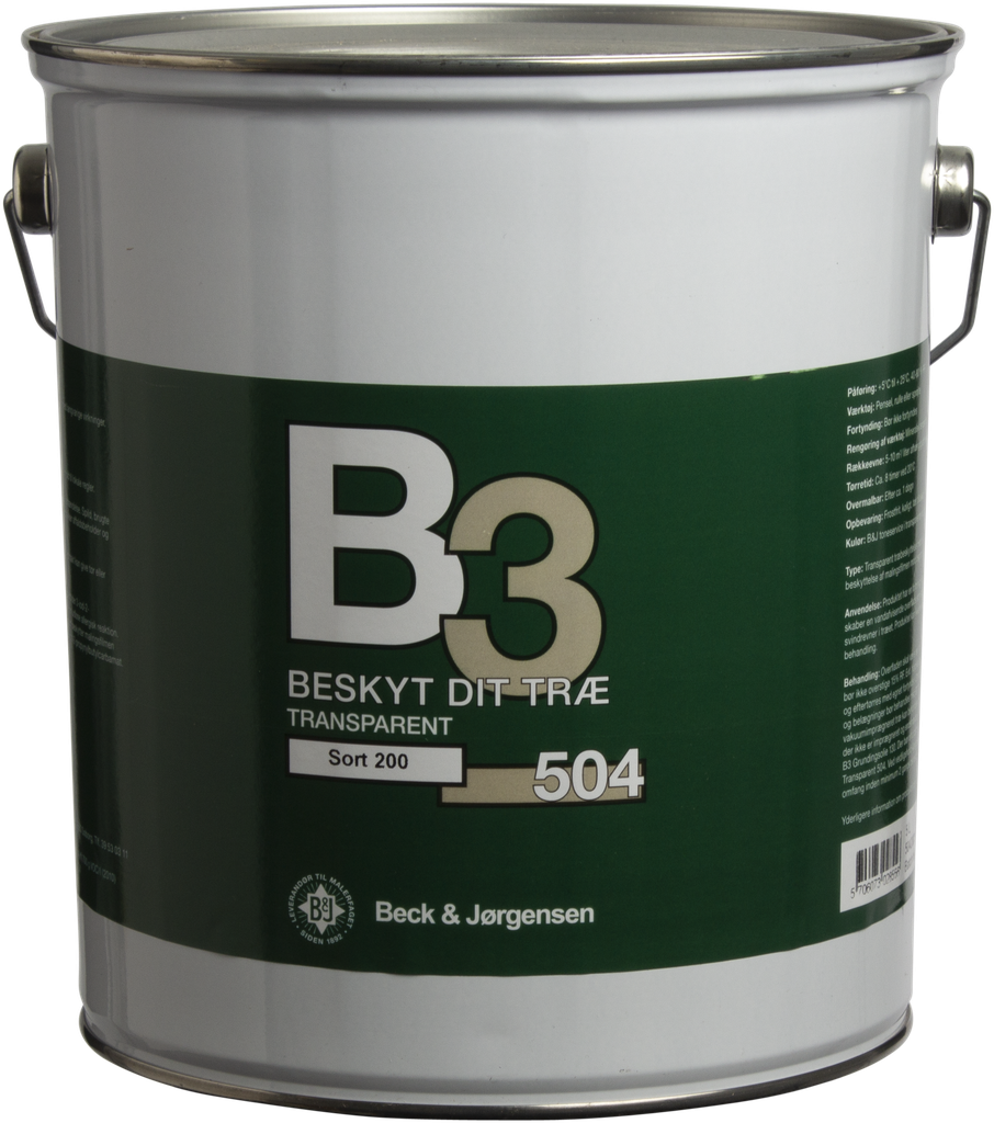 Beck & Jørgensen B3 Trans. Træbeskyttelse C 4,5L