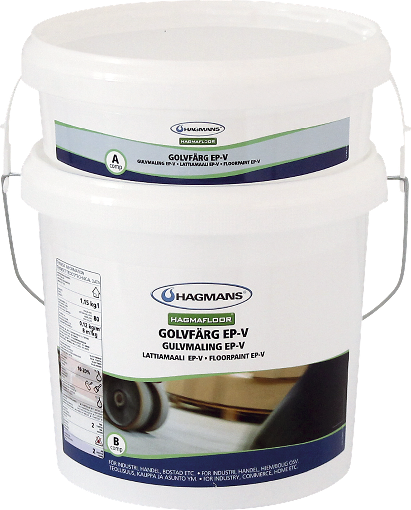 HAGMANS Gulvmaling EP-V  B 4Kg