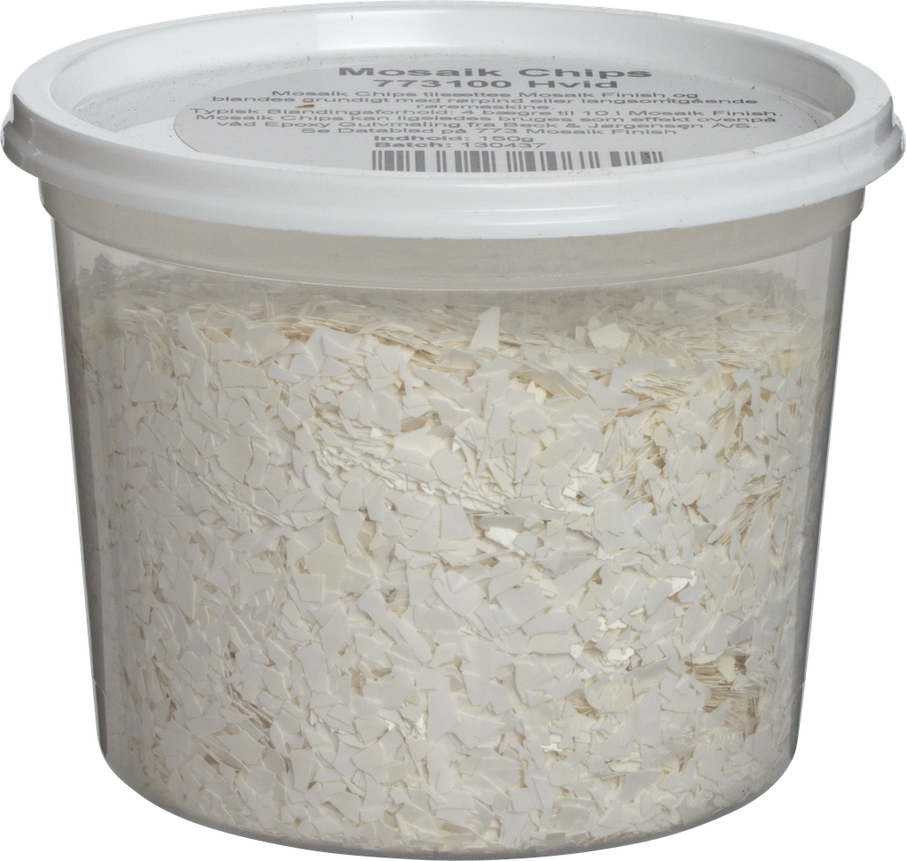 B&J Mosaik Chips Hvid 150g