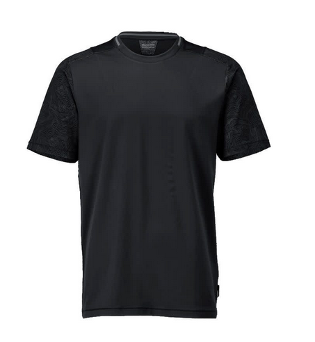 MASCOT T-shirt, moderne pasform, sort