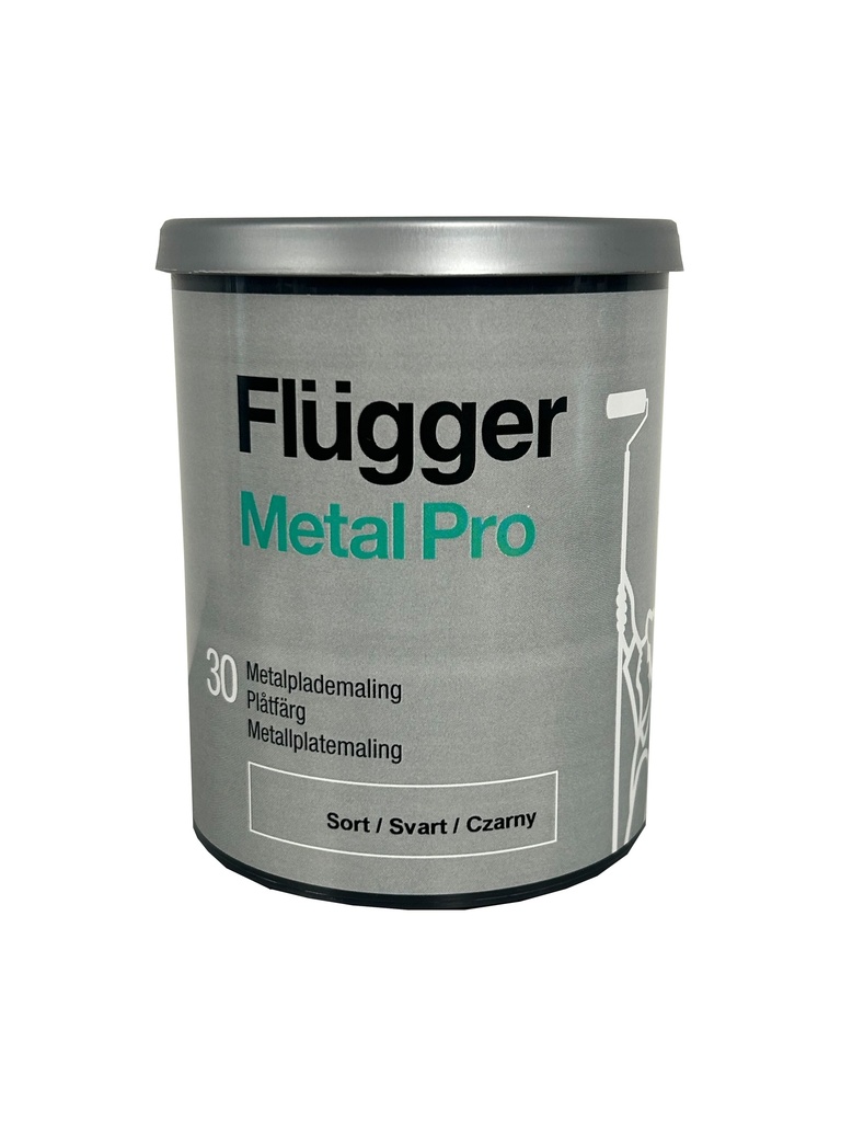 FLUGGER Metal Pro Metalpladem 30 BLACK
