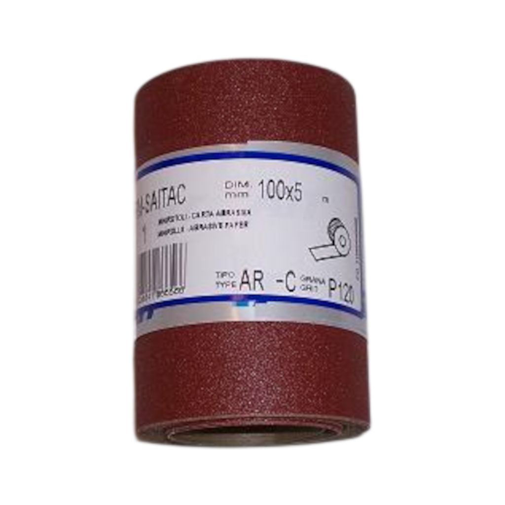 SAITAC Red Sandpaper Roll
