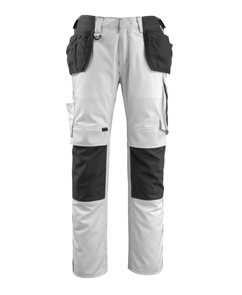 MASCOT Trousers with hanging pockets White/Dark Anthracite