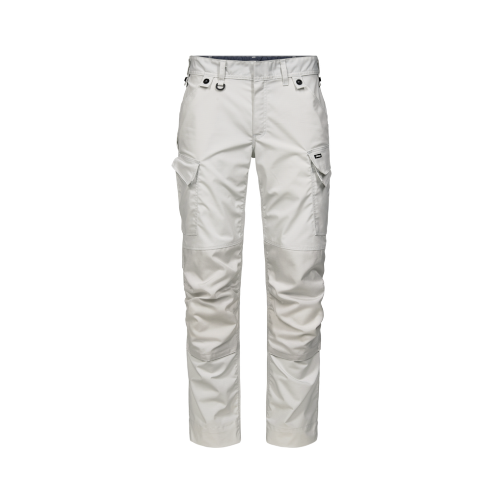 ENGEL Entire Work Trousers Bone White