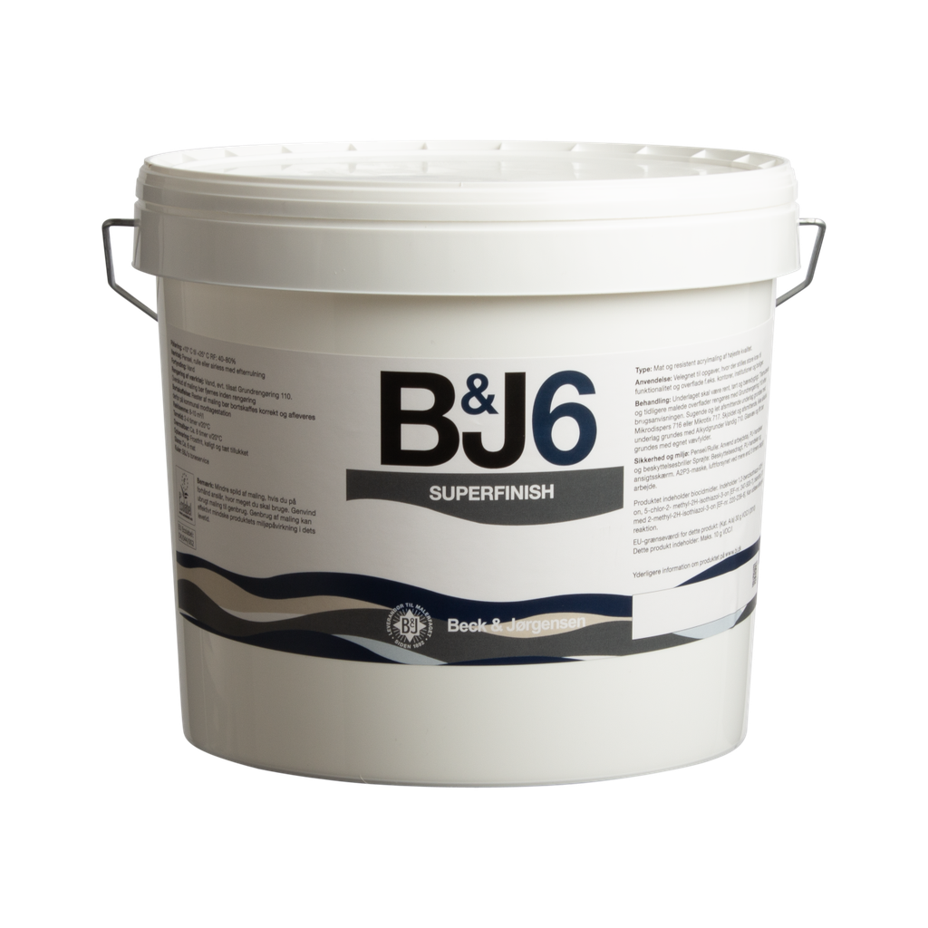 B&J SuperFinish Base Hvid 4,5L