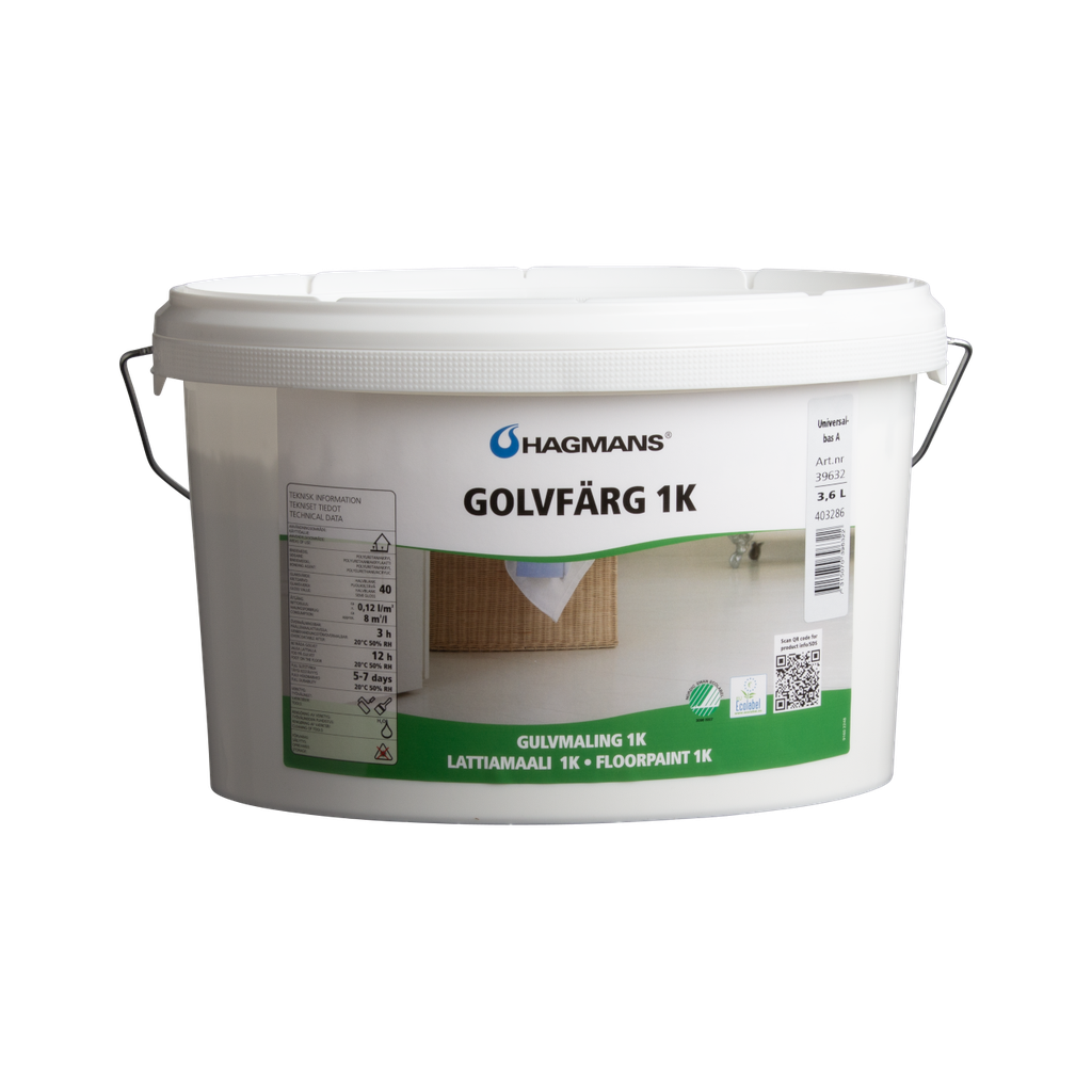 HAGMANS Floor Paint 1K Base A 0,68L