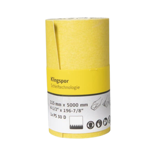 KLINGSPOR Papier ścierny w rolce 115mm x 5m
