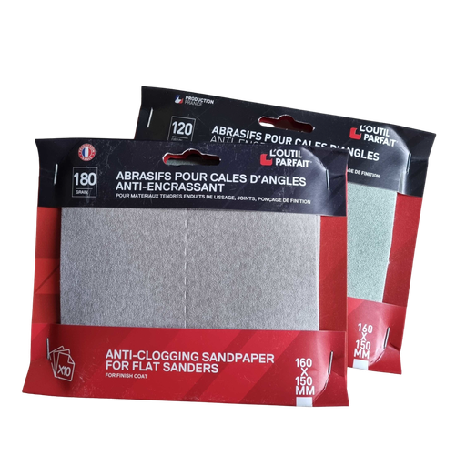 ErgoLiss'® Abrasives for corner sanders